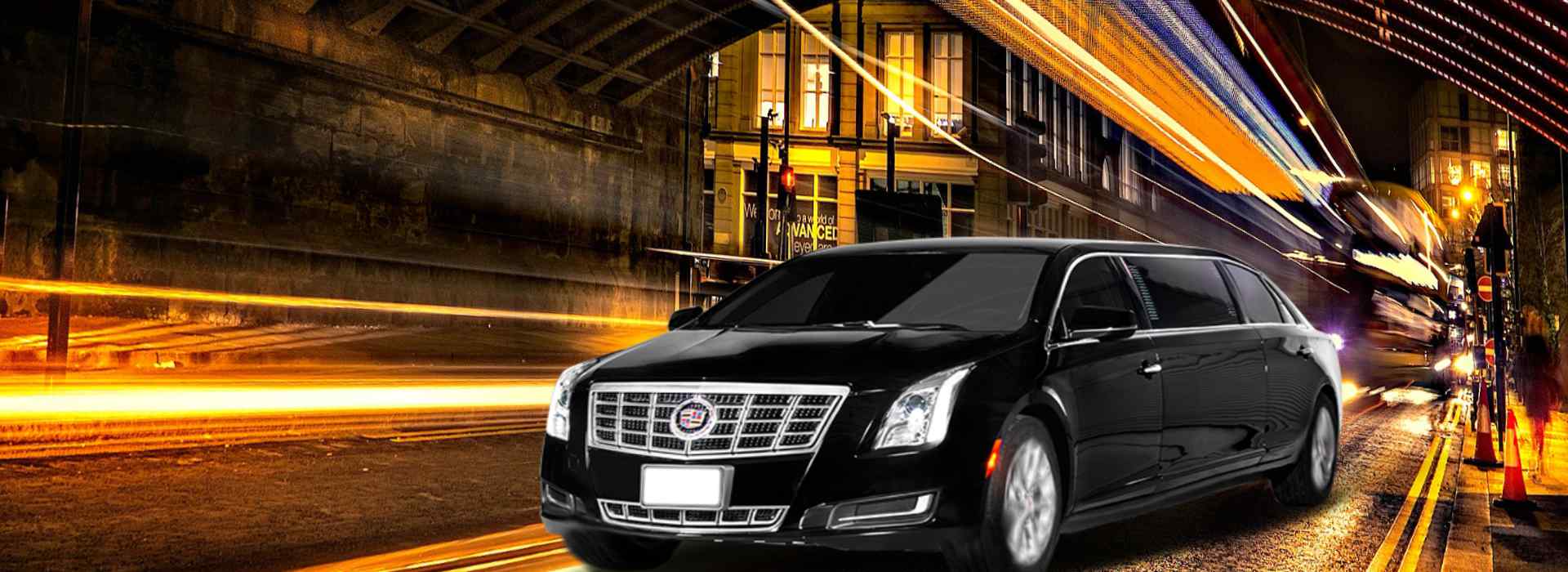 Party celebration in luxury limousine